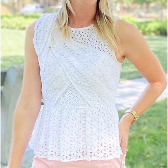 lilly pulitzer peplum top